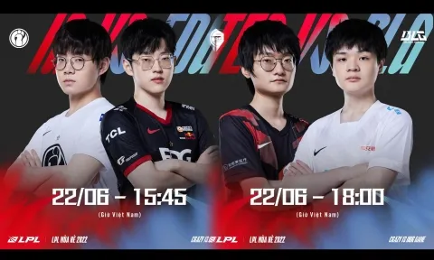 Trực tiếp LPL mùa Hè ngày 22/6: IG - EDG, TES - BLG