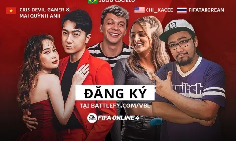 FIFA Online 4: Tham gia VBL International Series, lấy vé đi Đức cùng Cris Devil Gamer