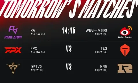 Lịch thi đấu LPL hôm nay ngày 25/6: WBG phải thắng!