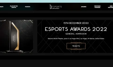 Esports Awards 2022: Danh sách các hạng mục và đề cử