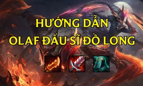 DTCL Mùa 7: Cách chơi đội hình Olaf Đấu Sĩ Đồ Long