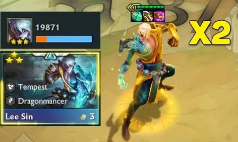 DTCL Mùa 7: Cách chơi đội hình Lee Sin Chiến Binh Rồng