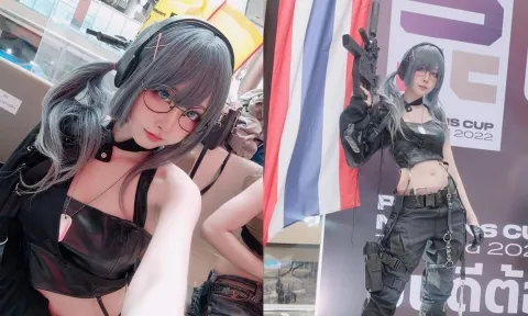 Hot girl Thái Lan cosplay nữ xạ thủ xinh đẹp tại PUBG Nations Cup 2022