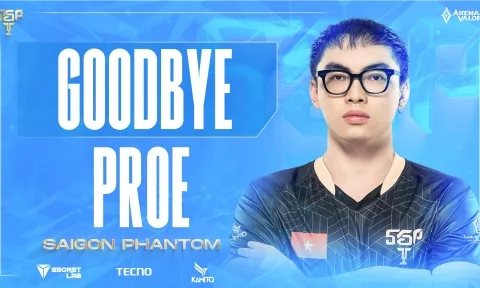 ProE rời đội tuyển Saigon Phantom cùng lúc với BronzeV