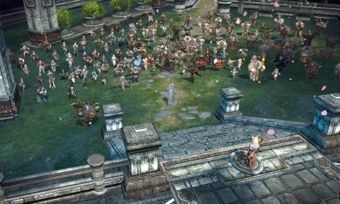 Xúc động cảnh toàn bộ NPC cúi đầu chào tạm biệt người chơi trước khi game đóng cửa
