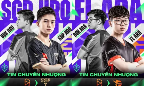 Chuyển nhượng Liên Quân 21/7: Team Flash -3, BOX Gaming +4, HEAVY đón siêu sao