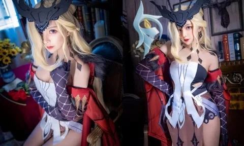 Ngắm màn cosplay Signora trong Genshin Impact