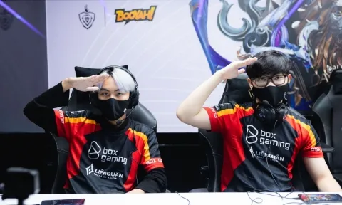 Đội hình chính thức của BOX Gaming tại ĐTDV Mùa Đông 2022