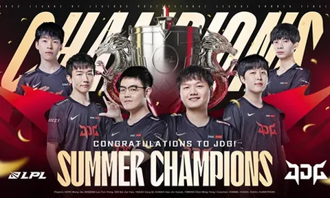 JD Gaming lên ngôi vô địch LPL Mùa Hè 2022