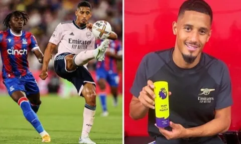 Saliba nói gì sau màn ra mắt 'đỉnh cao' cùng với Arsenal?