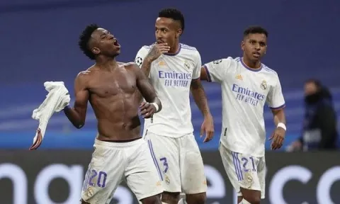 VIDEO: Sao Real Madrid 'nhào lộn' cản bóng cực ảo khiến NHM thích thú