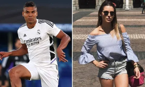 Bà xã của sao Real tiếc 'hùi hụi' khi Casemiro chuyển đến MU