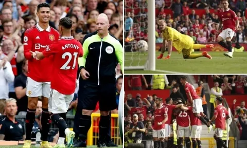 Ronaldo có hành động đặc biệt để chào đón tân binh Antony