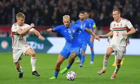 Video bàn thắng Italia vs Hungary: Người Ý đi tiếp nhờ hàng phòng ngự đỉnh cao