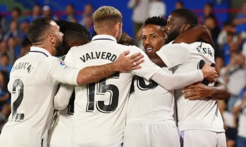Tiền đạo kém duyên, Real Madrid 'vượt khó' để tạm vươn lên ngôi đầu La Liga