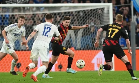 Video bàn thắng Man City vs Copenhagen: 'Xui' đủ đường nhưng vẫn đẳng cấp