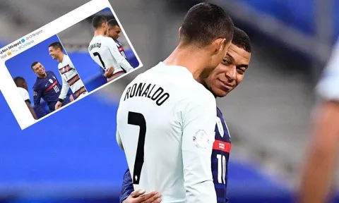 Mbappe có cơ hội sát cánh cùng thần tượng Ronaldo nếu rời PSG