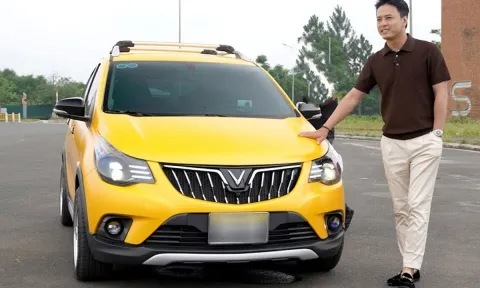 Hồng Đăng chi 400 triệu độ xe VinFast Fadil tặng vợ khiến dân mạng thán phục