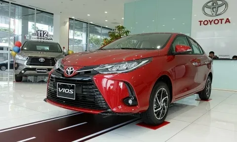 Giá xe Toyota Vios tiếp tục được điều chỉnh tăng từ 1/7