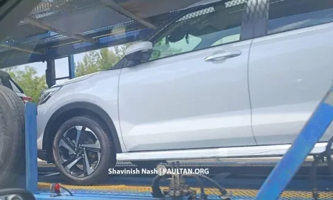 SUV cỡ A cạnh tranh Kia Sonet bất ngờ lộ diện trên phố, dùng động cơ hybrid