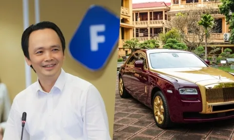 Ngân hàng thu giữ siêu xe sang Rolls-Royce mạ vàng của ông Trịnh Văn Quyết