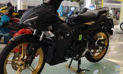 Cận cảnh Yamaha Exciter 155 VVA bản giới hạn tại đại lý, giá 51,99 triệu đồng