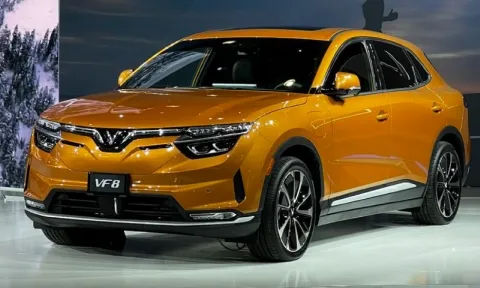 5.000 chiếc VinFast VF 8 sắp được xuất khẩu ra thị trường quốc tế
