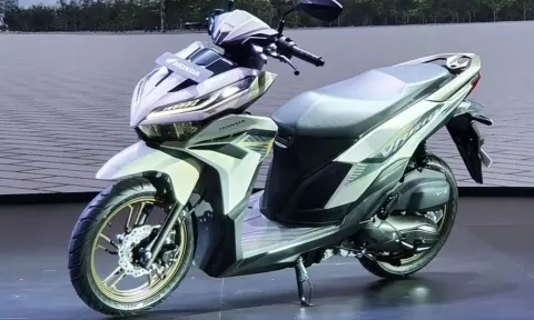 Ảnh thực tế Honda Vario 125 2023 vừa ra mắt: thêm trang bị, diện mạo mới