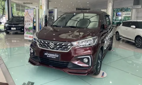 Suzuki Ertiga hybrid chốt lịch ra mắt vào 28/9, giá dự dự kiến từ 539 triệu đồng
