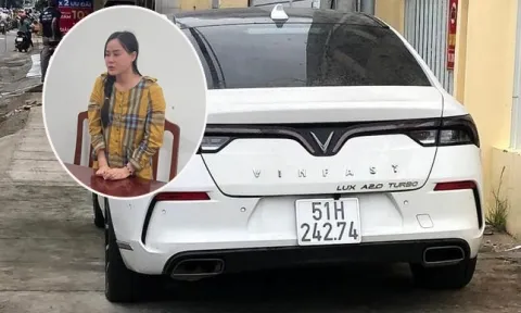 Thuê xe VinFast Lux A2.0 rồi đem bán, “Anna Bắc Giang” chính thức bị bắt