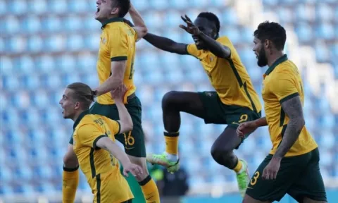 U23 Australia vào bán kết giải U23 châu Á