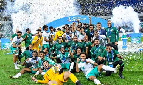 U23 Ả Rập Xê Út nhận 'thưởng khủng' sau chức vô địch U23 châu Á 2022