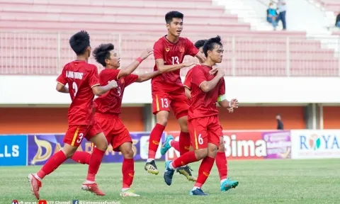 VFF thưởng 'nóng' U16 Việt Nam sau trận thắng Thái Lan