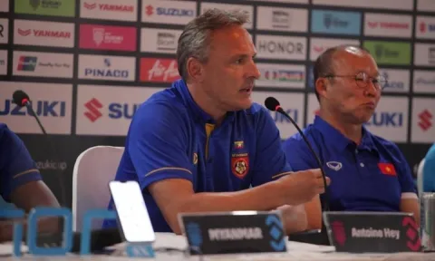 HLV Myanmar tự tin ngáng đường ĐT Việt Nam tại AFF Cup 2022