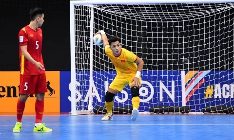 Thủ môn ĐT Việt Nam trượt giải xuất sắc nhất ở VCK futsal châu Á