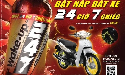 Vẫn là chai Wake-up 247 mà giờ nó lạ lắm, làm mọi người phải "đứng ngồi không yên"