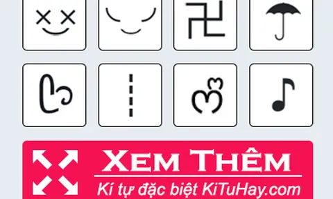 Xu hướng tạo nickname bằng kí tự đặc biệt tại app KiTuHay