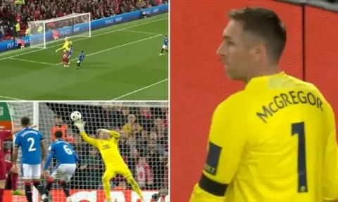 Thủ môn Rangers hóa 'người nhện' làm nản lòng bom tấn của Liverpool