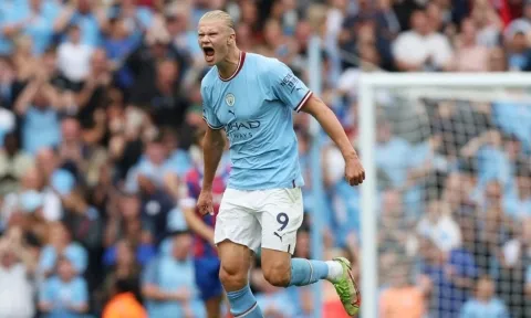 'Ma bư' Haaland liên tiếp lập kỉ lục khủng trong ngày đặt Crystal Palace dưới gót giày