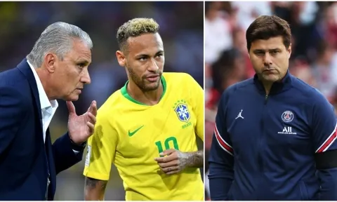 HLV Brazil gọi Pochettino là 'con lừa' vị không biết dùng Neymar
