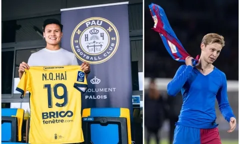 Tin bóng đá 30/6: Quang Hải ra mắt Pau FC hôm nay, Barca sắp chia tay De Jong