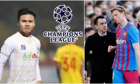 Tin bóng đá 15/7: Quang Hải bất ngờ xuất hiện tại Cúp C1; De Jong trả đũa Barca