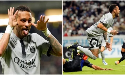VIDEO: Neymar khiến CĐV choáng váng với pha ăn vạ 'đẳng cấp thế giới'