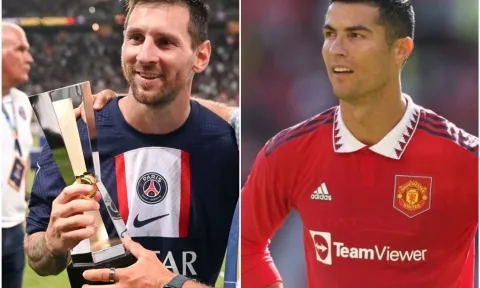 Tin bóng đá 1/8: Messi tỏa sáng giúp PSG nâng cúp; Ronaldo bị thay ra sớm
