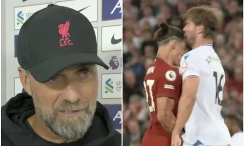 Jurgen Klopp ra phán quyết cho Darwin Nunez sau tấm thẻ đỏ 'ngu ngốc'