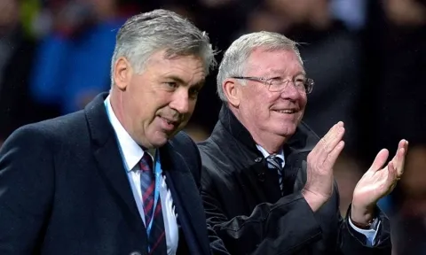 Giúp Real lập kỷ lục ở Cúp C1, HLV Ancelotti vươn tới đẳng cấp Sir Alex