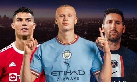 Haaland săn bàn 'khủng' gấp đôi Mbappe, bỏ xa Messi - Ronaldo
