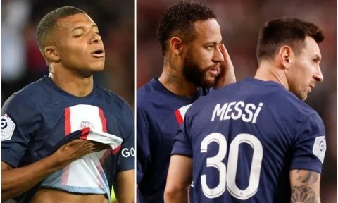 HLV PSG: "Mbappe như trẻ mồ côi khi thiếu Messi và Neymar"