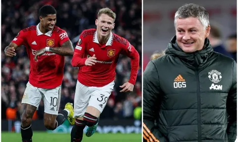 McTominay hóa người hùng, sánh ngang thầy cũ Solskjaer tại Cúp châu Âu