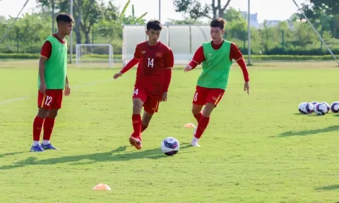 U17 Việt Nam sẵn sàng cho hành trình chinh phục giải đấu số 1 châu lục